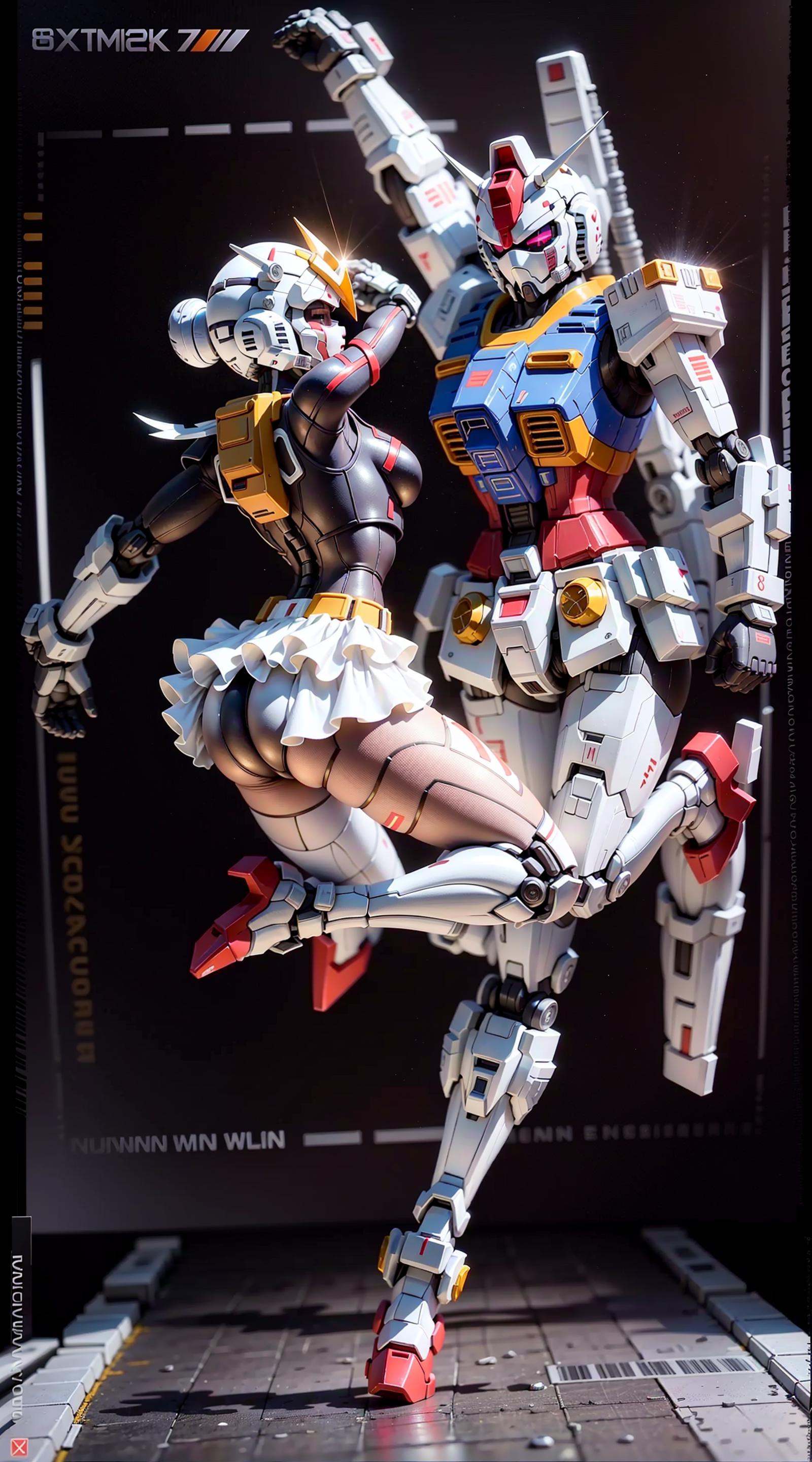mini\(ttp\),  gundam\(rx78\), on Tensor.Art