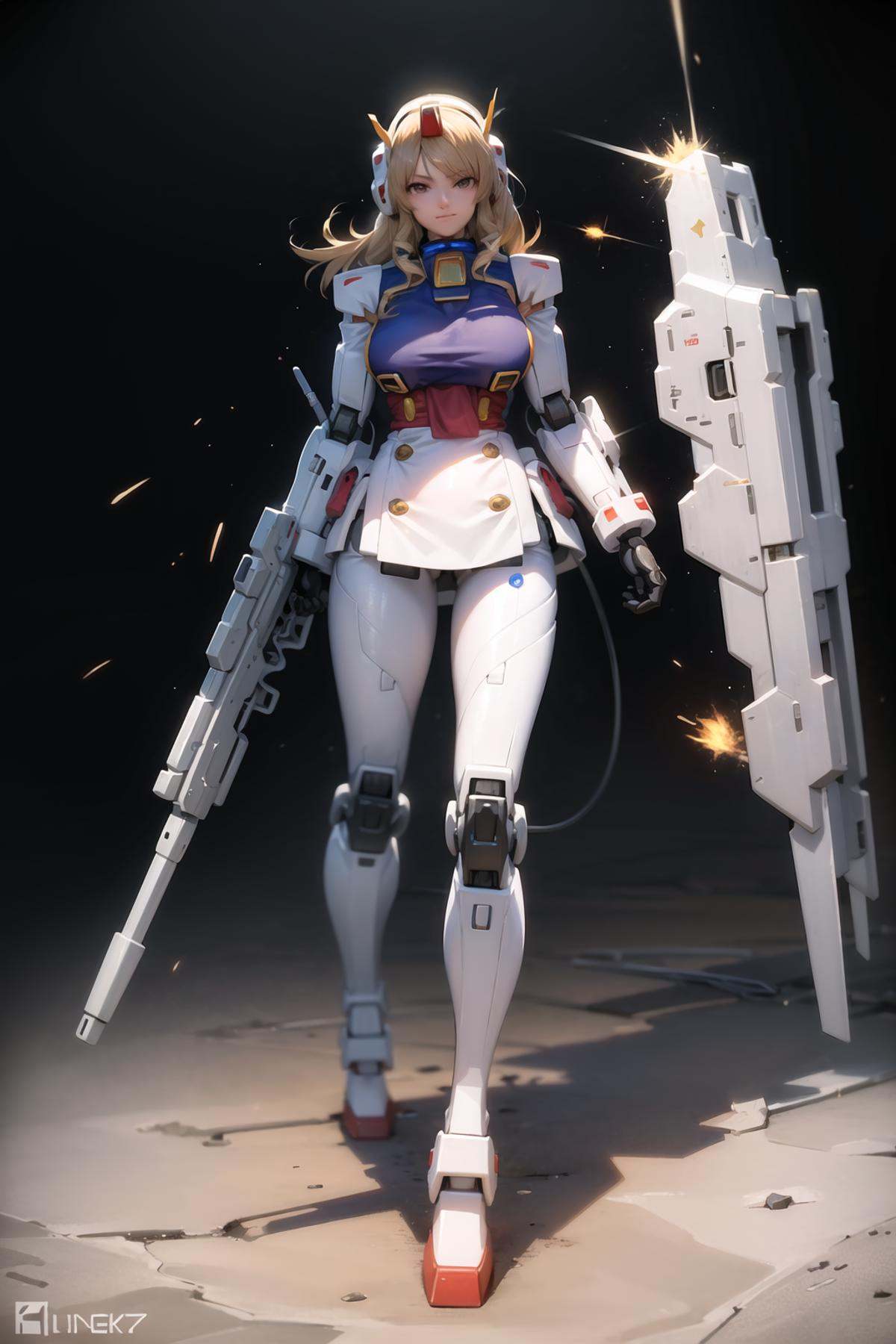 realistic,  1girl,  mecha_musume on Tensor.Art