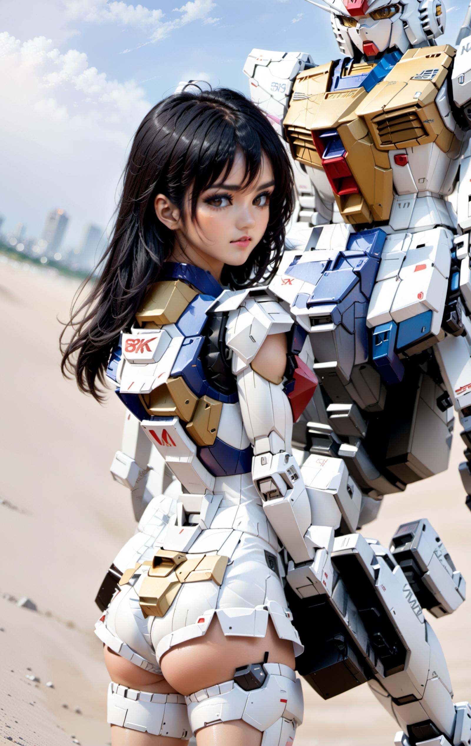 realistic,  ,  gundam\(RX78\) on Tensor.Art