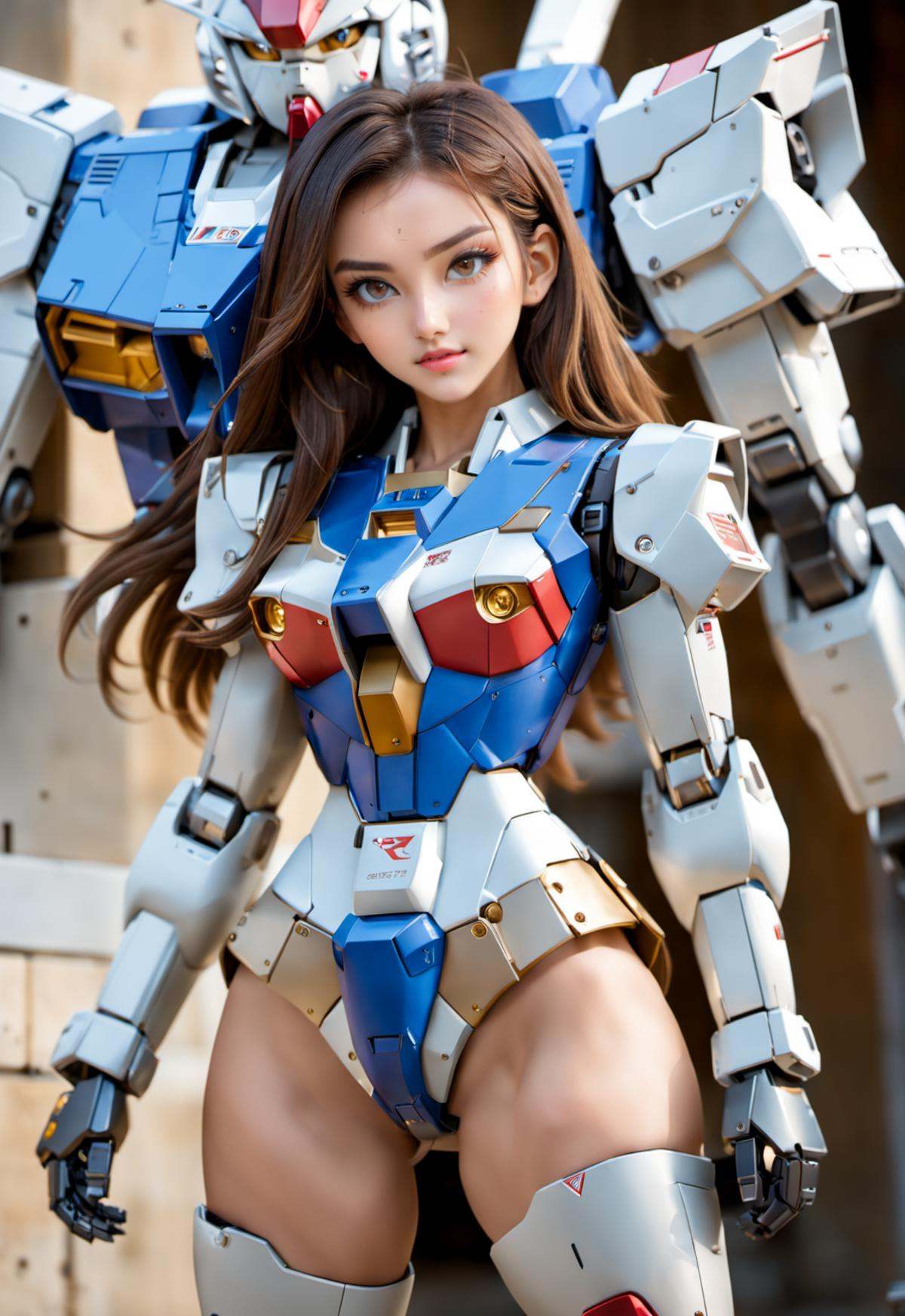 gundam\(rx78\),  ,  beautiful face on Tensor.Art