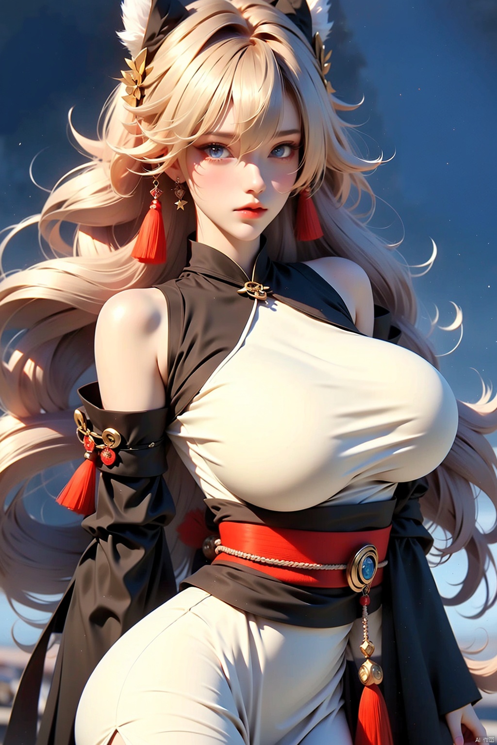 1girl,  solo,  long hair on Tensor.Art