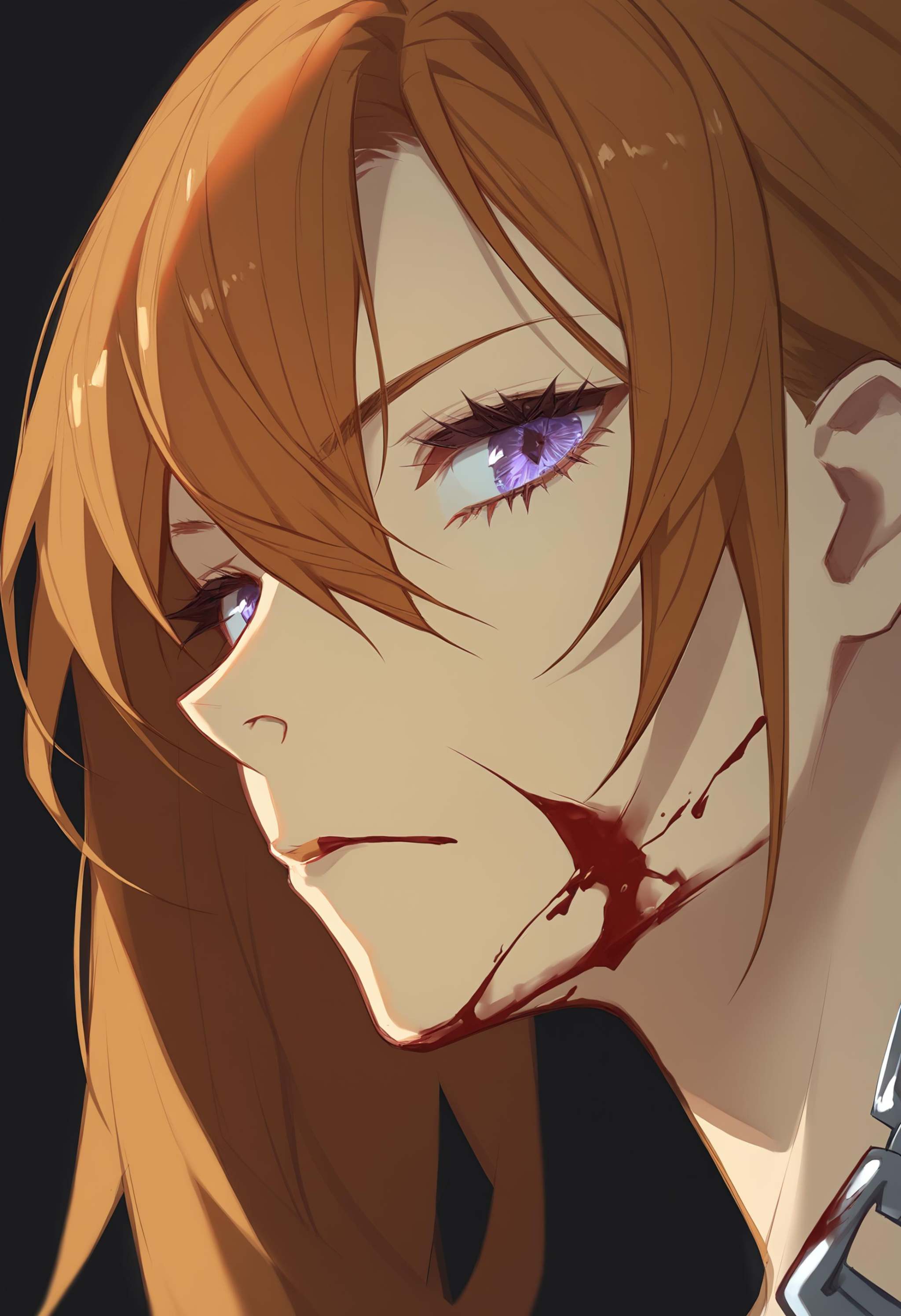 1girl,  solo,  blood on Tensor.Art