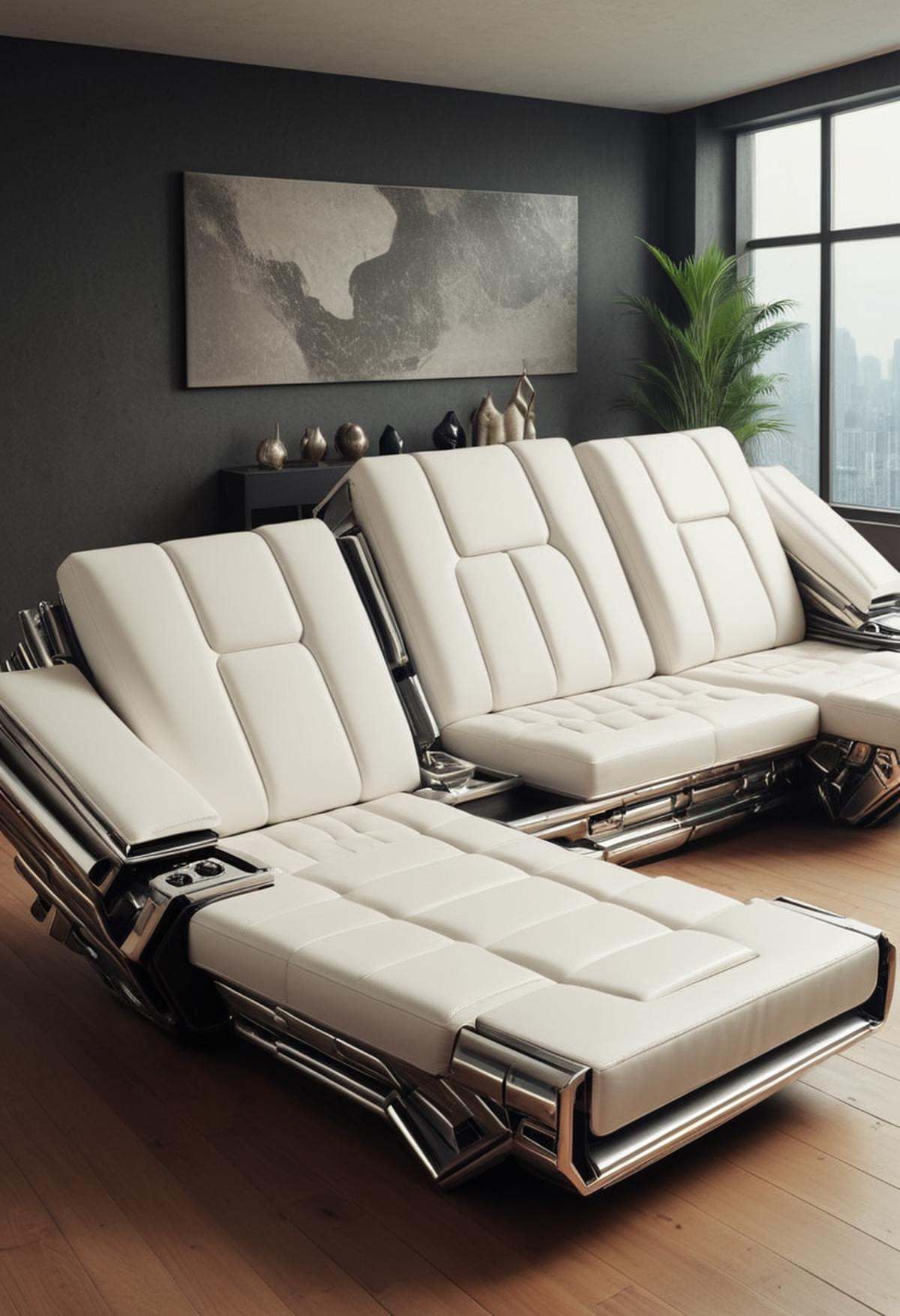 TransformersStyle interior couch on Tensor.Art