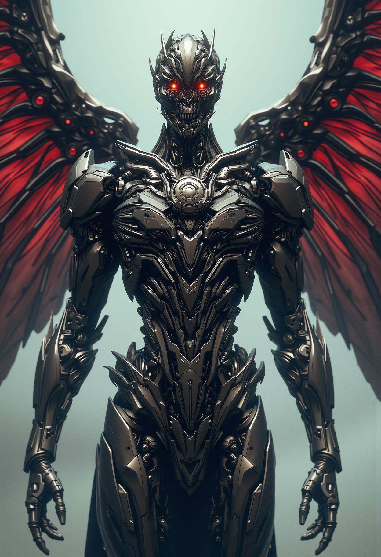 mechanical angel of death on Tensor.Art