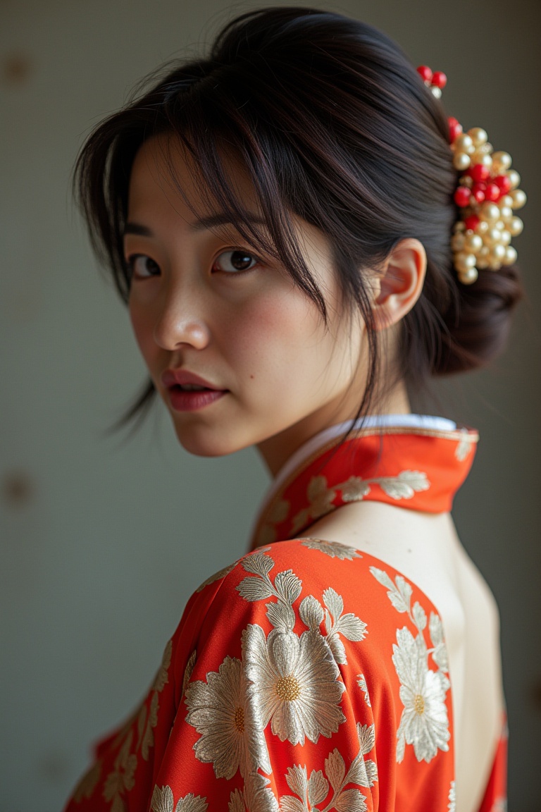 realistic photo of Japanese woman on Tensor.Art