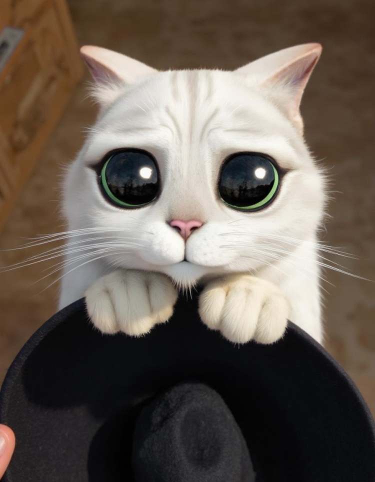 Puss’s Cute Eyes by Such-AI on Tensor.Art