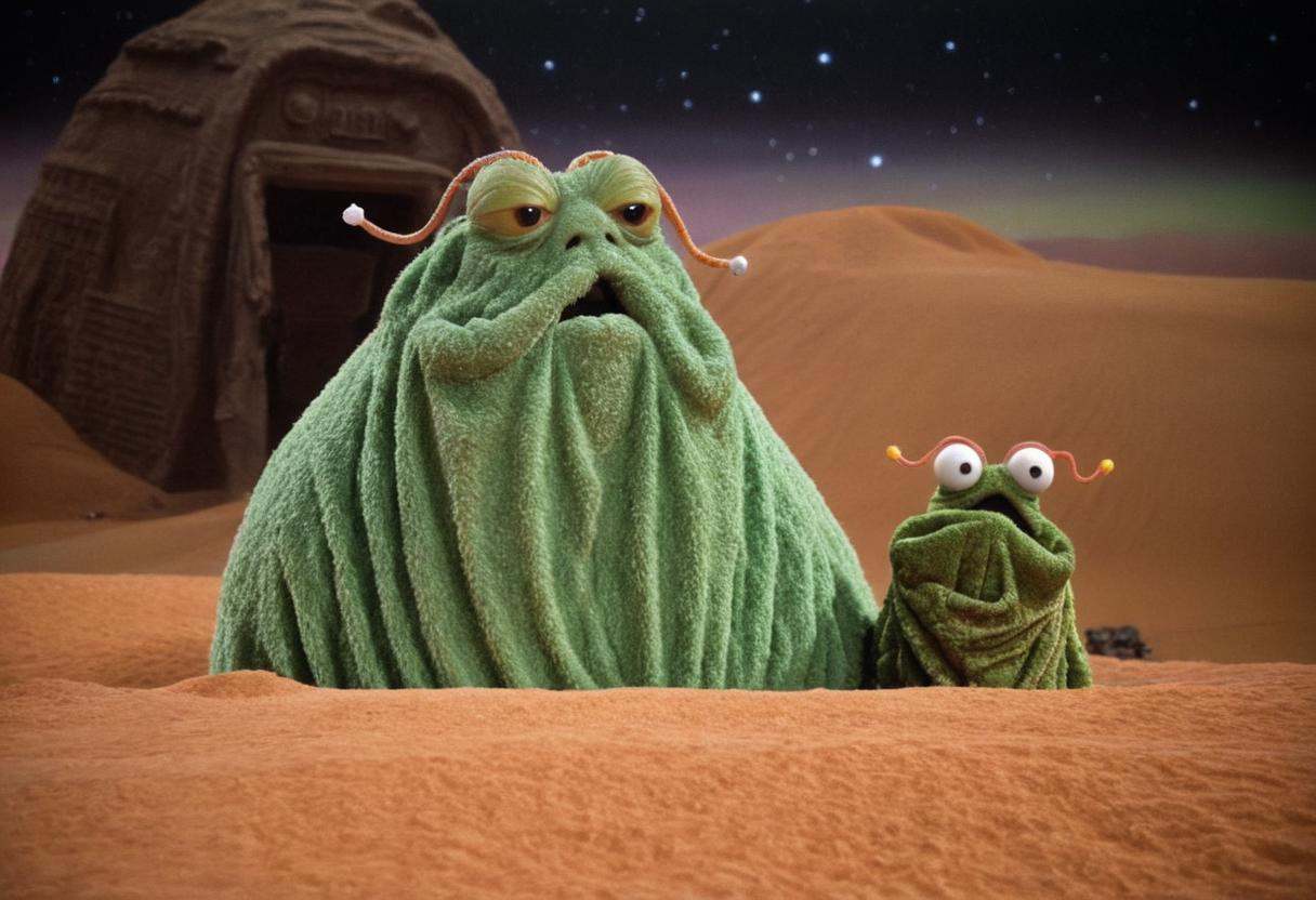 PHOTO OF JABBA THE HUT,  YIPYIP on Tensor.Art