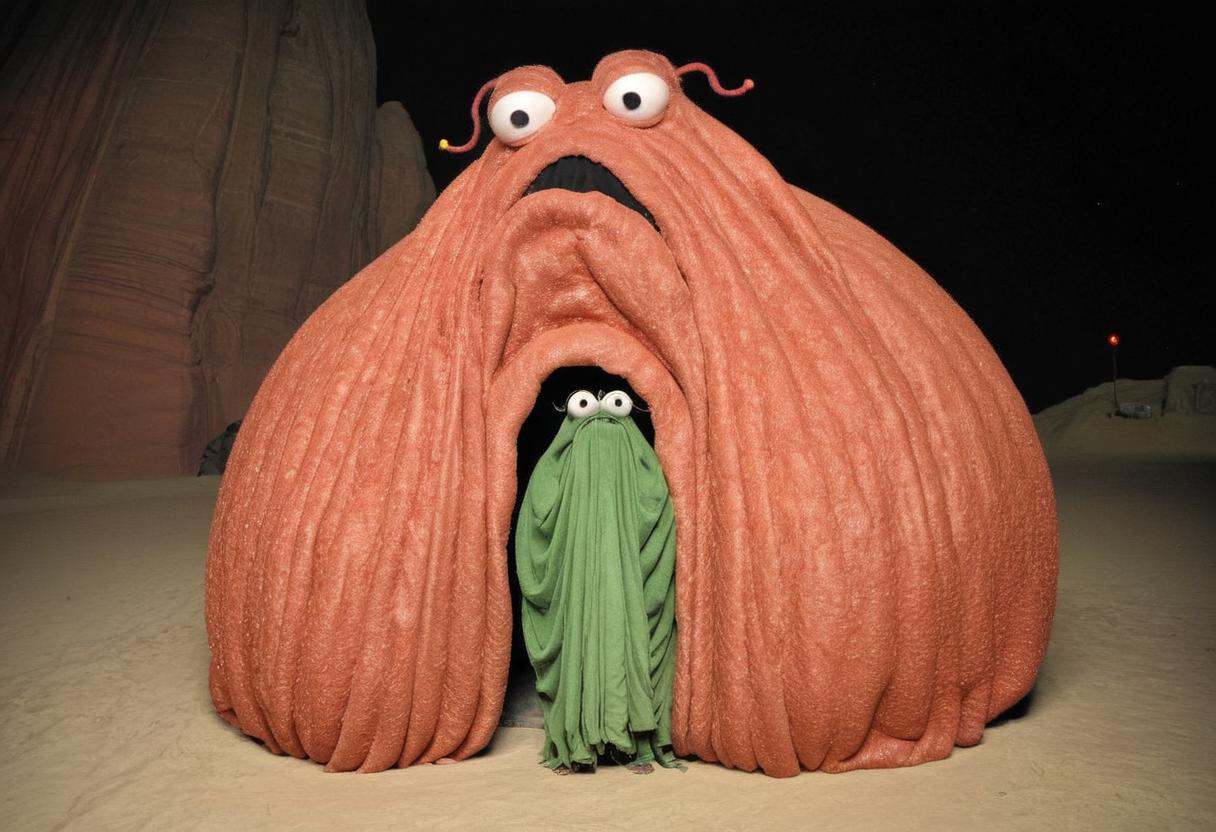 PHOTO OF JABBA THE HUT,  YIPYIP on Tensor.Art