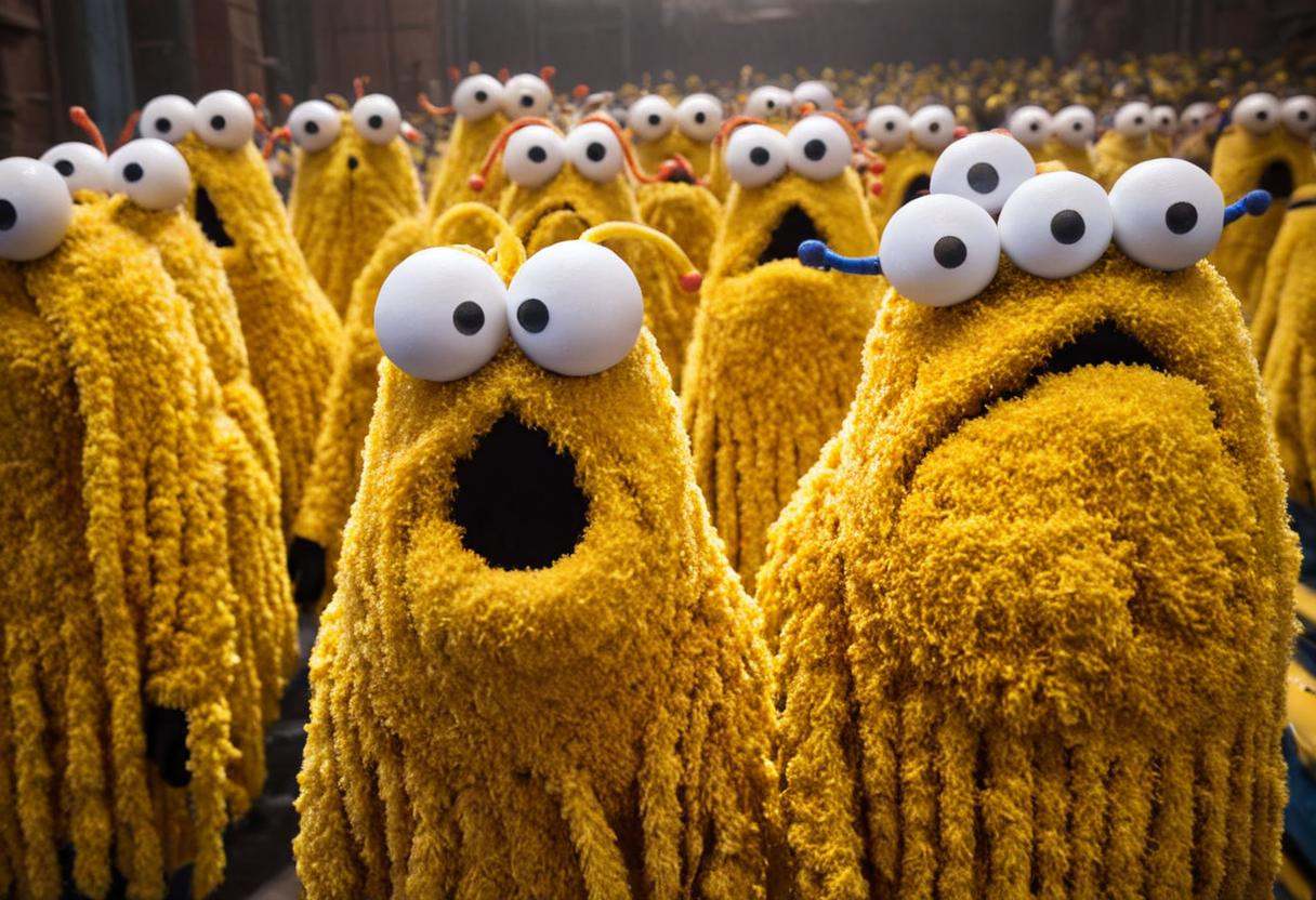 PHOTO OF MINIONS,  YIPYIP,  YELLOW on Tensor.Art