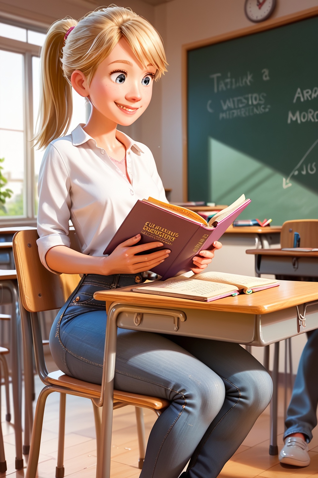 Casual Clothes ,  studying ,  childish Clothes on Tensor.Art