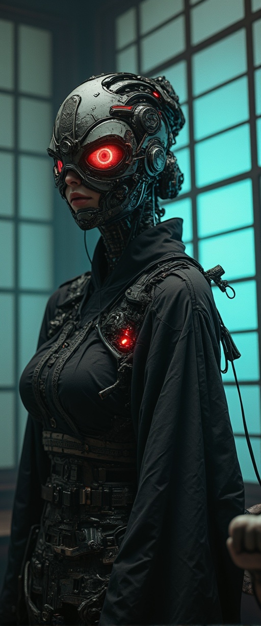 Full body shot,  Cyberpunk,  Gothic on Tensor.Art