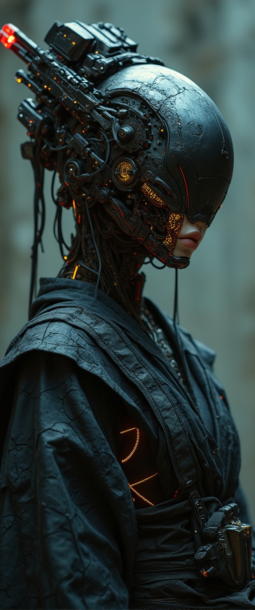 Full body shot,  Cyberpunk,  Gothic on Tensor.Art