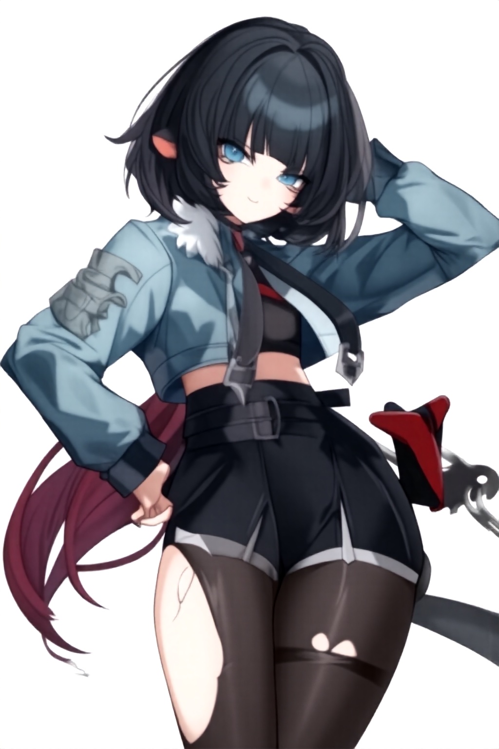 1girl,  solo,  simple background on Tensor.Art