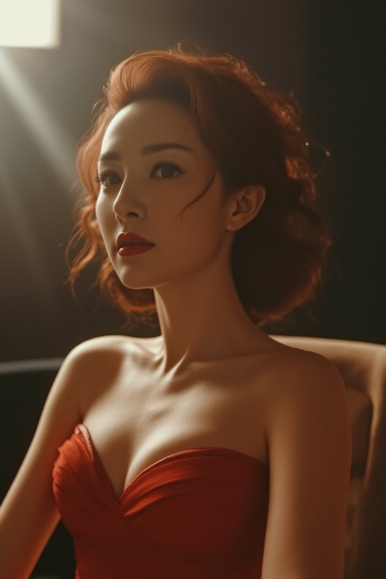 a woman,  PTAIAsianBeauty,  shrot hair by Peter Ai Channel on Tensor.Art
