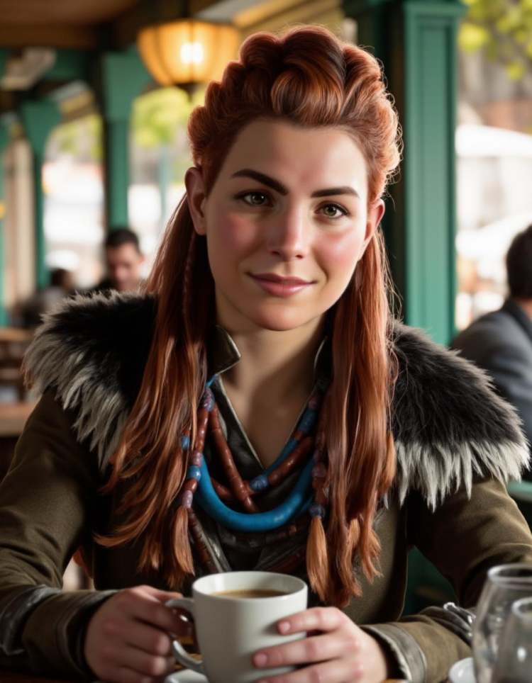 Aloy (Hannah Hoekstra) by Pechi on Tensor.Art