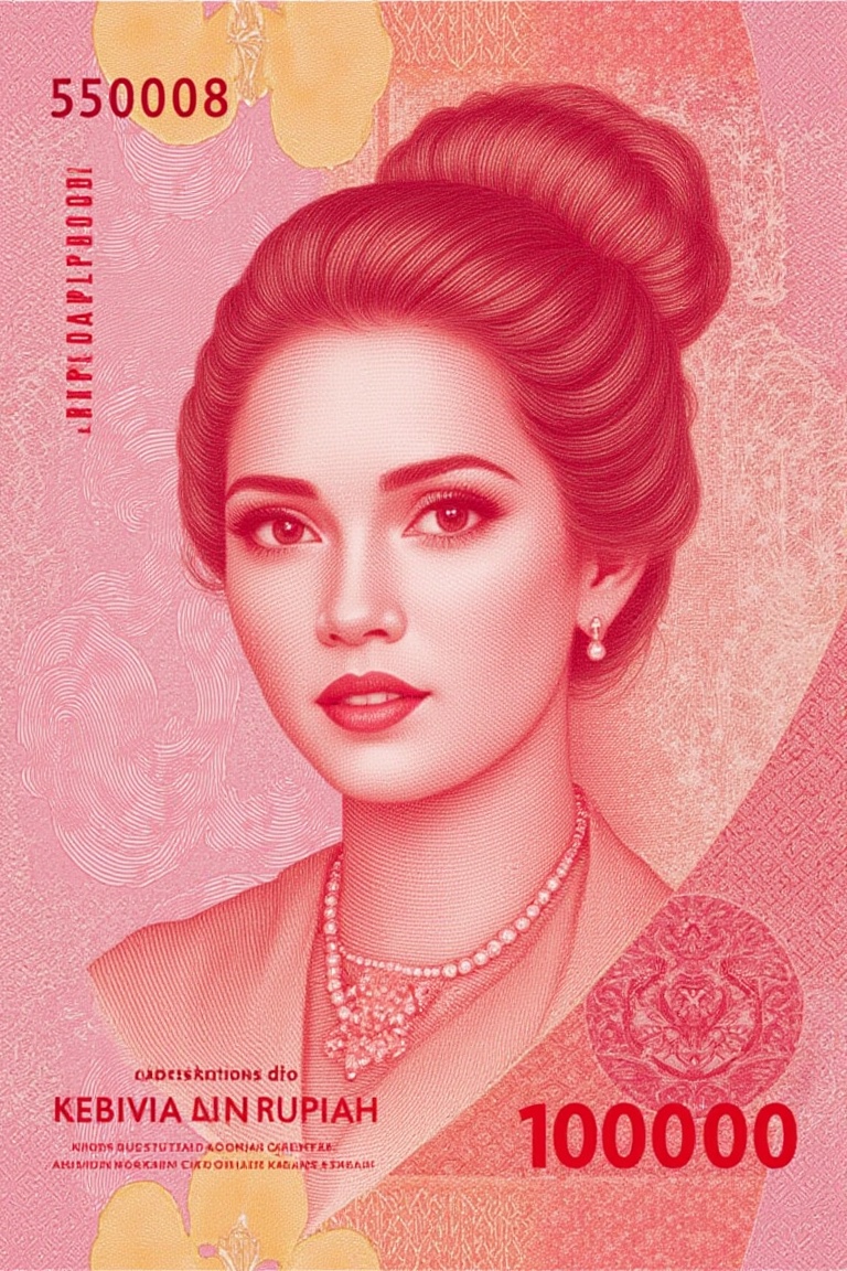 idr_rupiah,  money engraving style,  seratus ribu rupiah on Tensor.Art