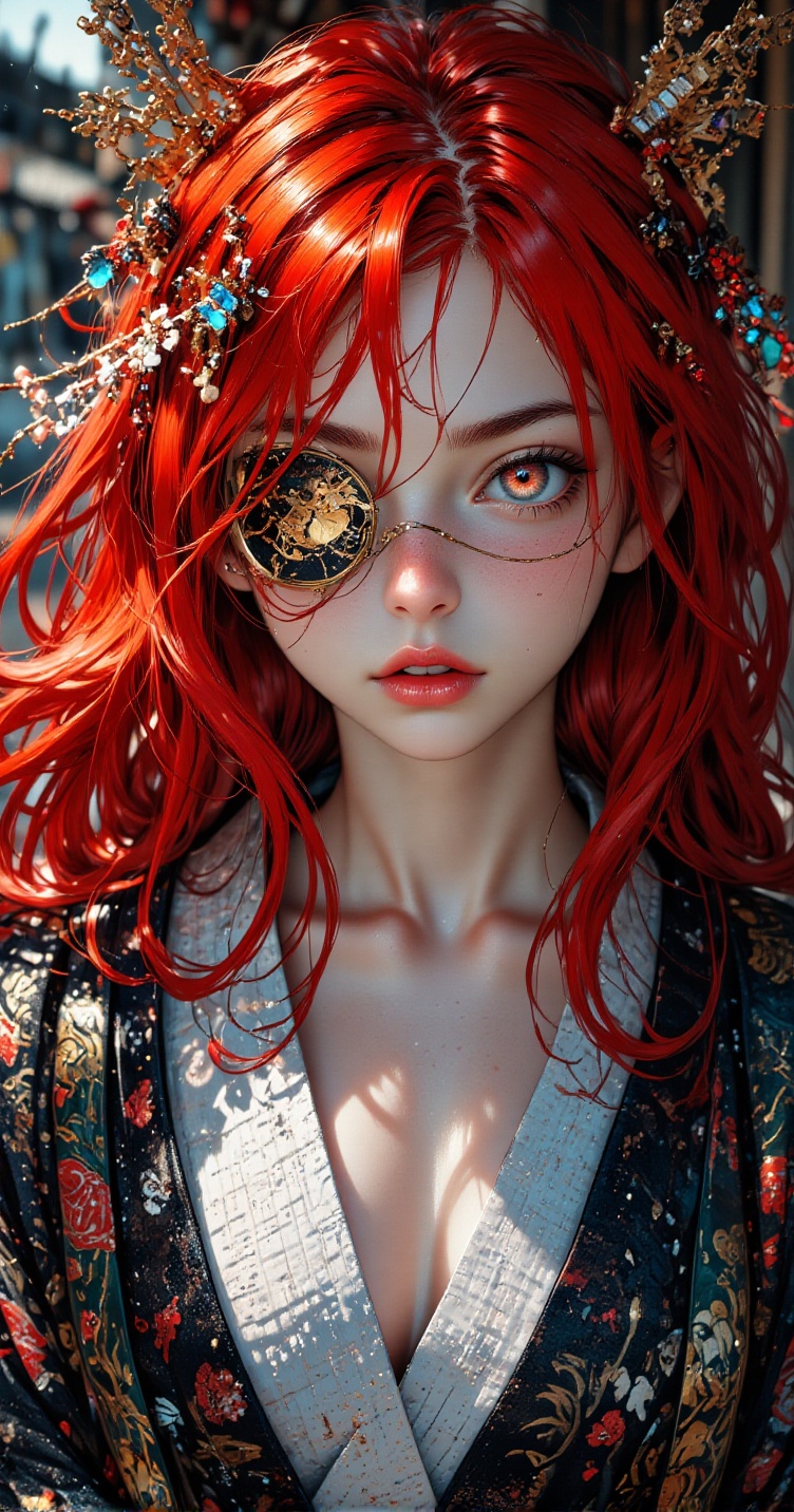 perfect eyes:1.2,  detailed eyes:1.4,  long hair on Tensor.Art