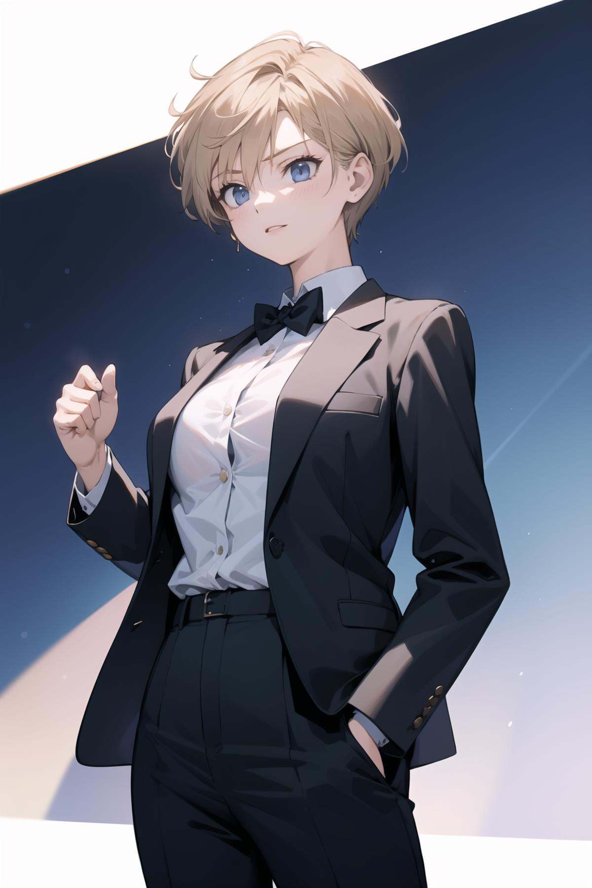harukasm,  formal,  suit on Tensor.Art