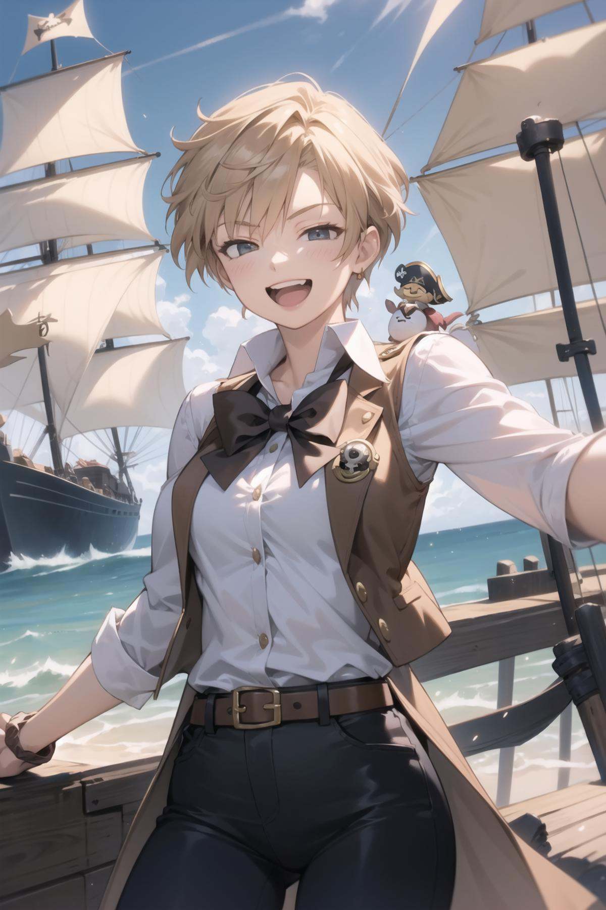 harukasm,  pirate ship,  pirate on Tensor.Art