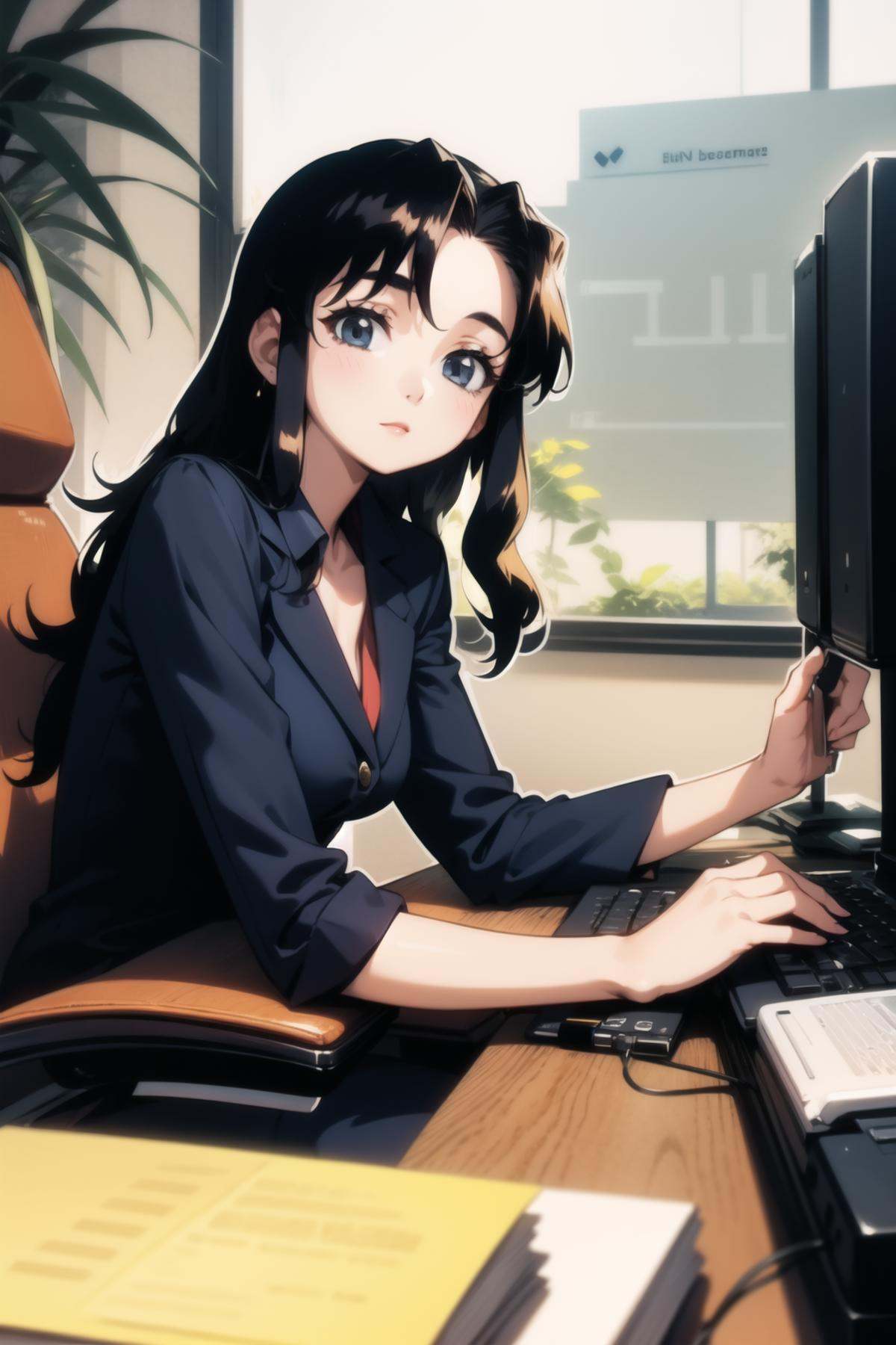 hyatt,  1girl,  office lady on Tensor.Art