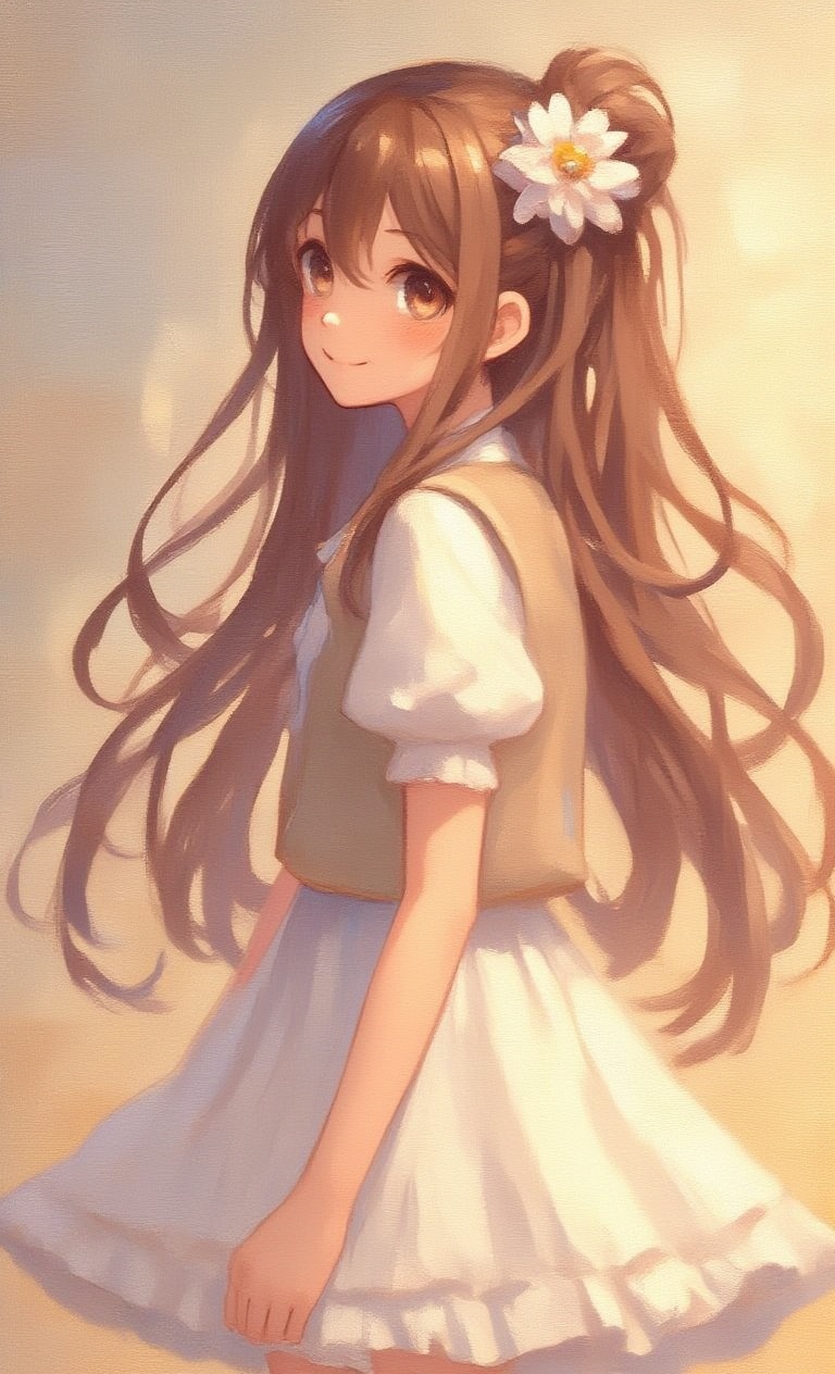 1 girl,  looking at viewer,  long hair on Tensor.Art