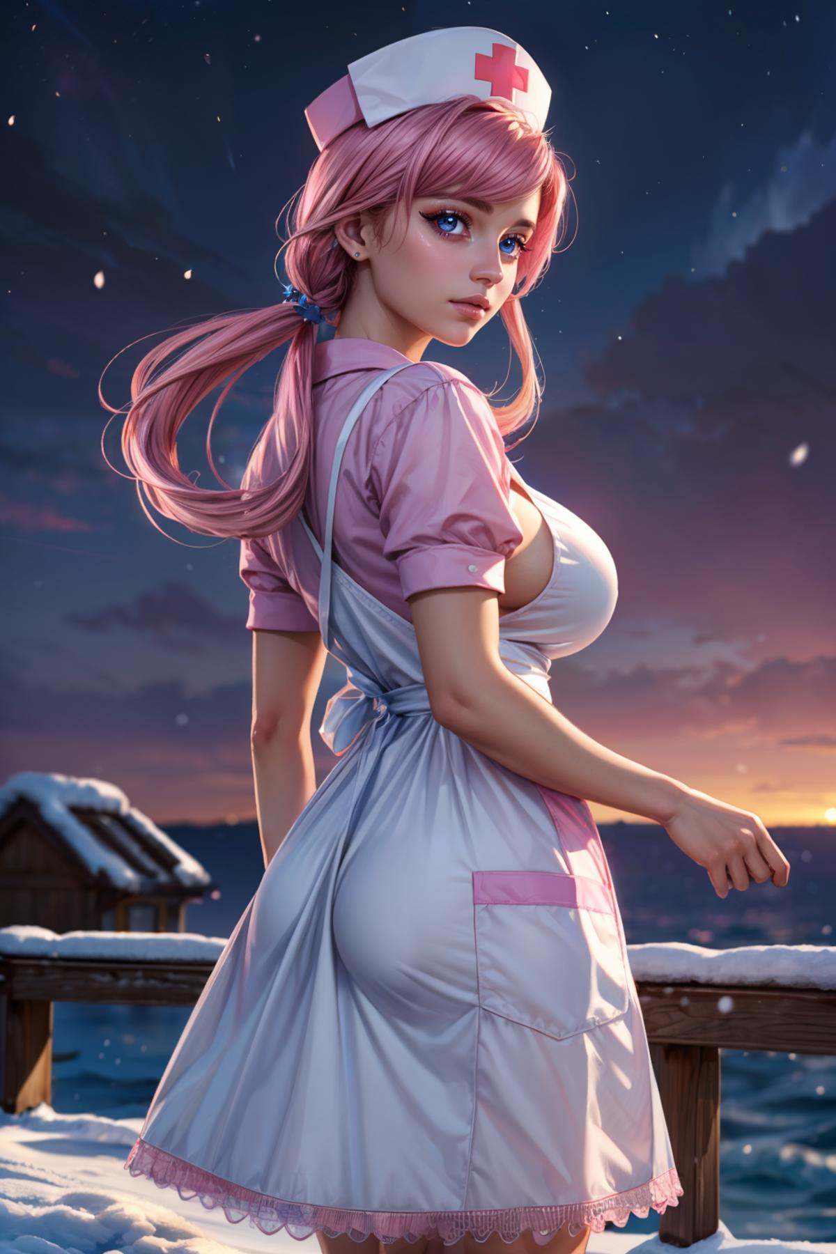 zzIllya,  looking at viewer,  night on Tensor.Art
