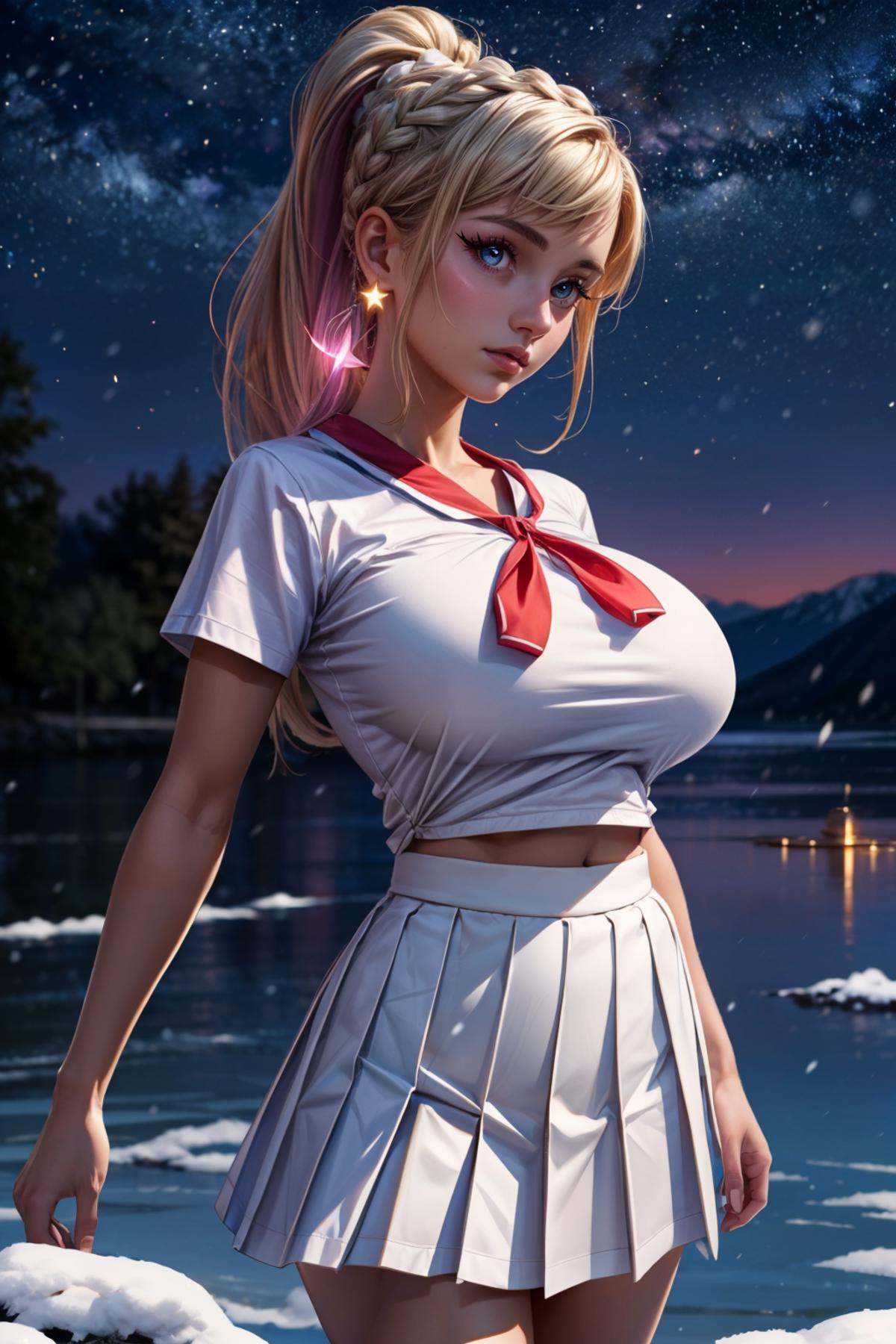 zzIllya,  looking at viewer,  night on Tensor.Art