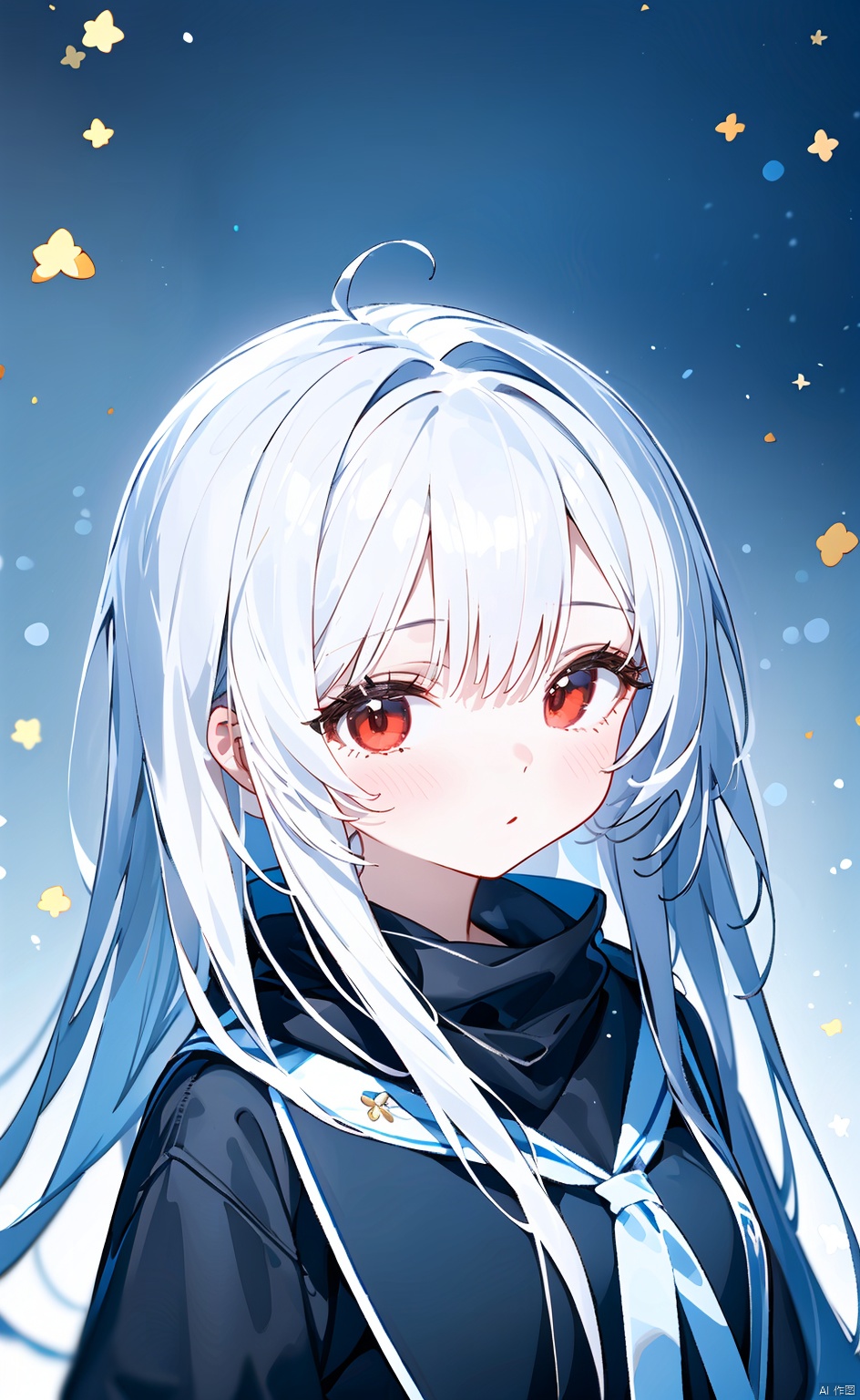 masterpiece,8k,best quality,1girl,(solo),kawaii,(depth of field),white hair,red eyes