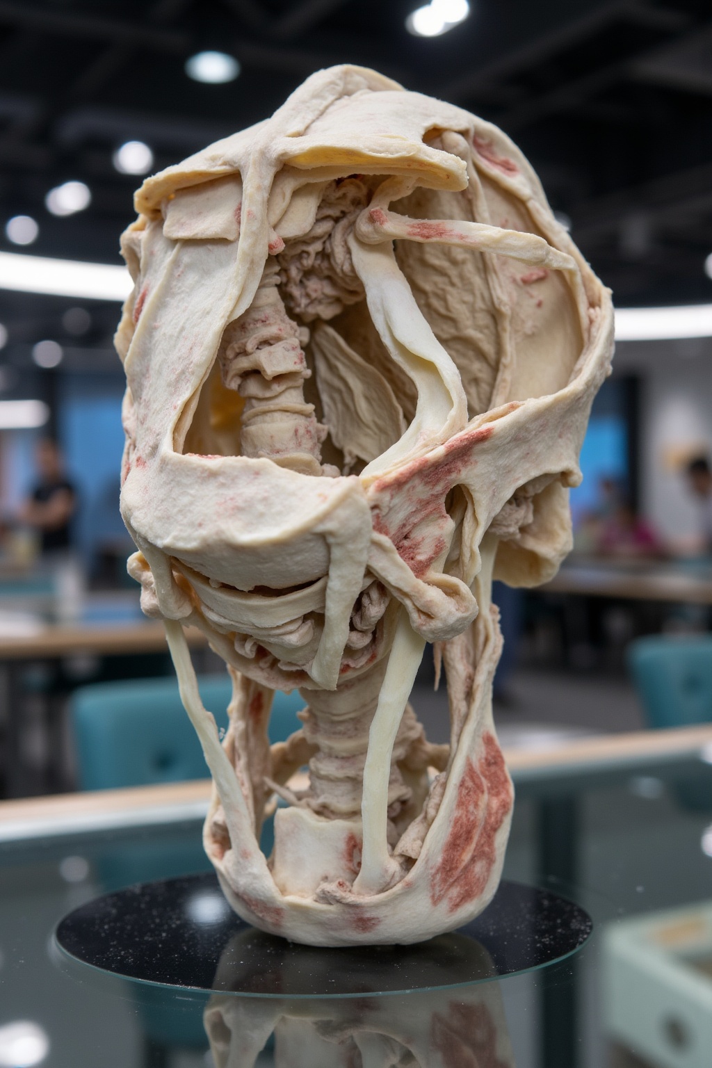 Photograph of a plastinate in an hi tech office on Tensor.Art