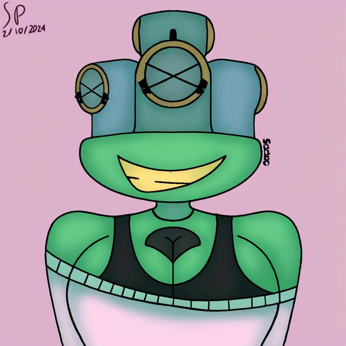 **** top,  off-shoulder sweater,  grin on Tensor.Art