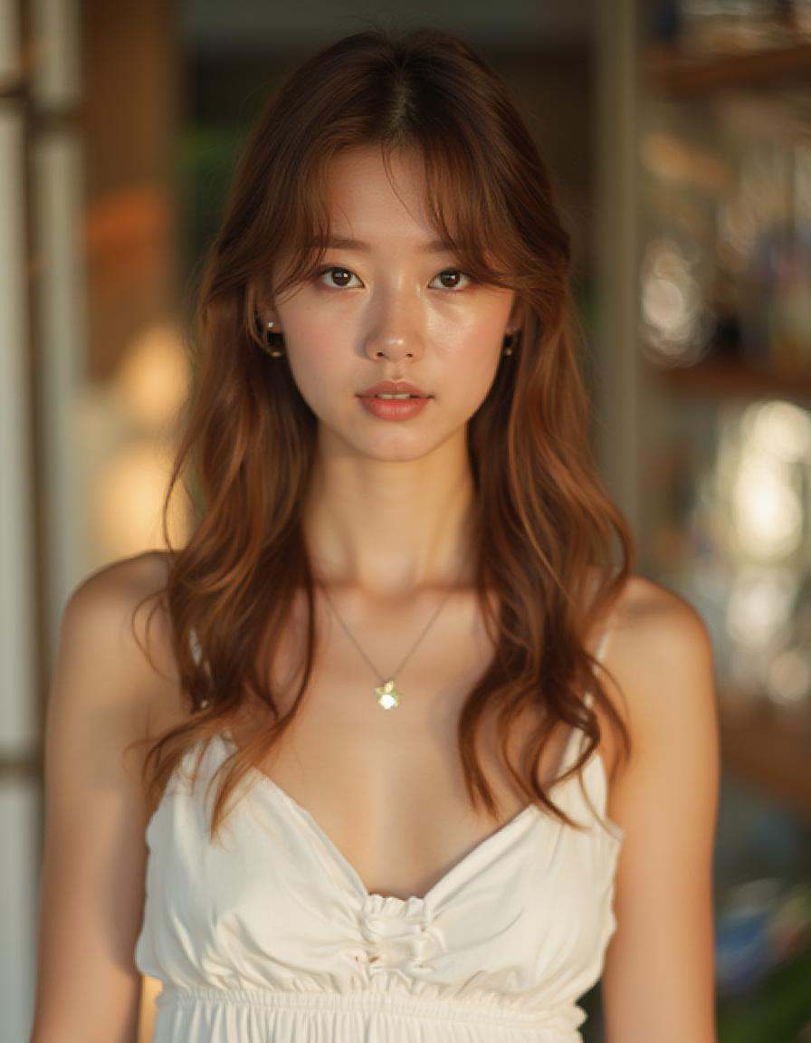 best quality,  masterpiece,  raw photo of a female in white dress on Tensor.Art