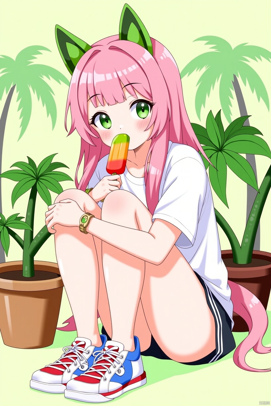 l1girl,  animal_ears,  bangle on Tensor.Art