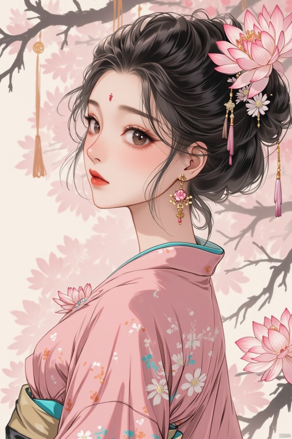 国风绘画——国风手绘美人- 2024-09-23 12:02:35 | 吐司tusi.cn | 吐司