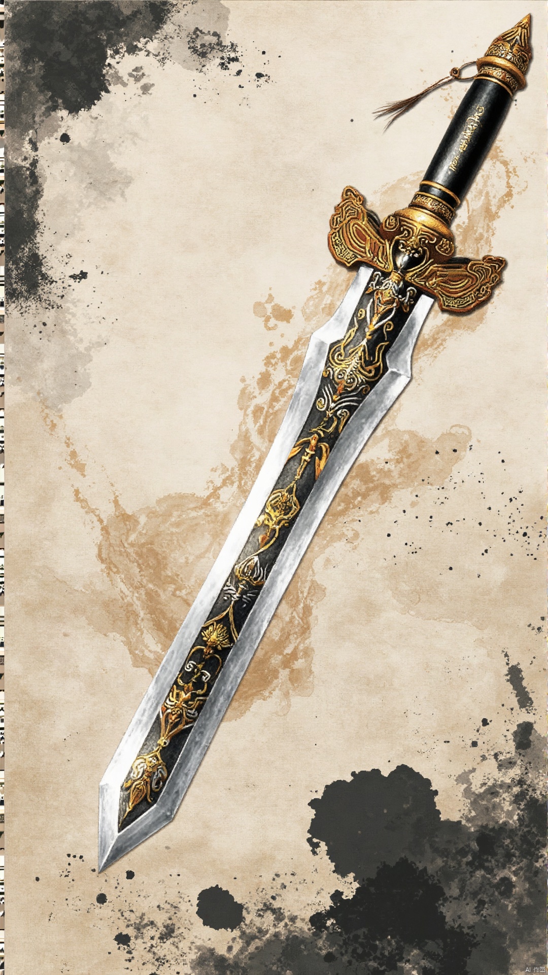Chinese Longquan Sword