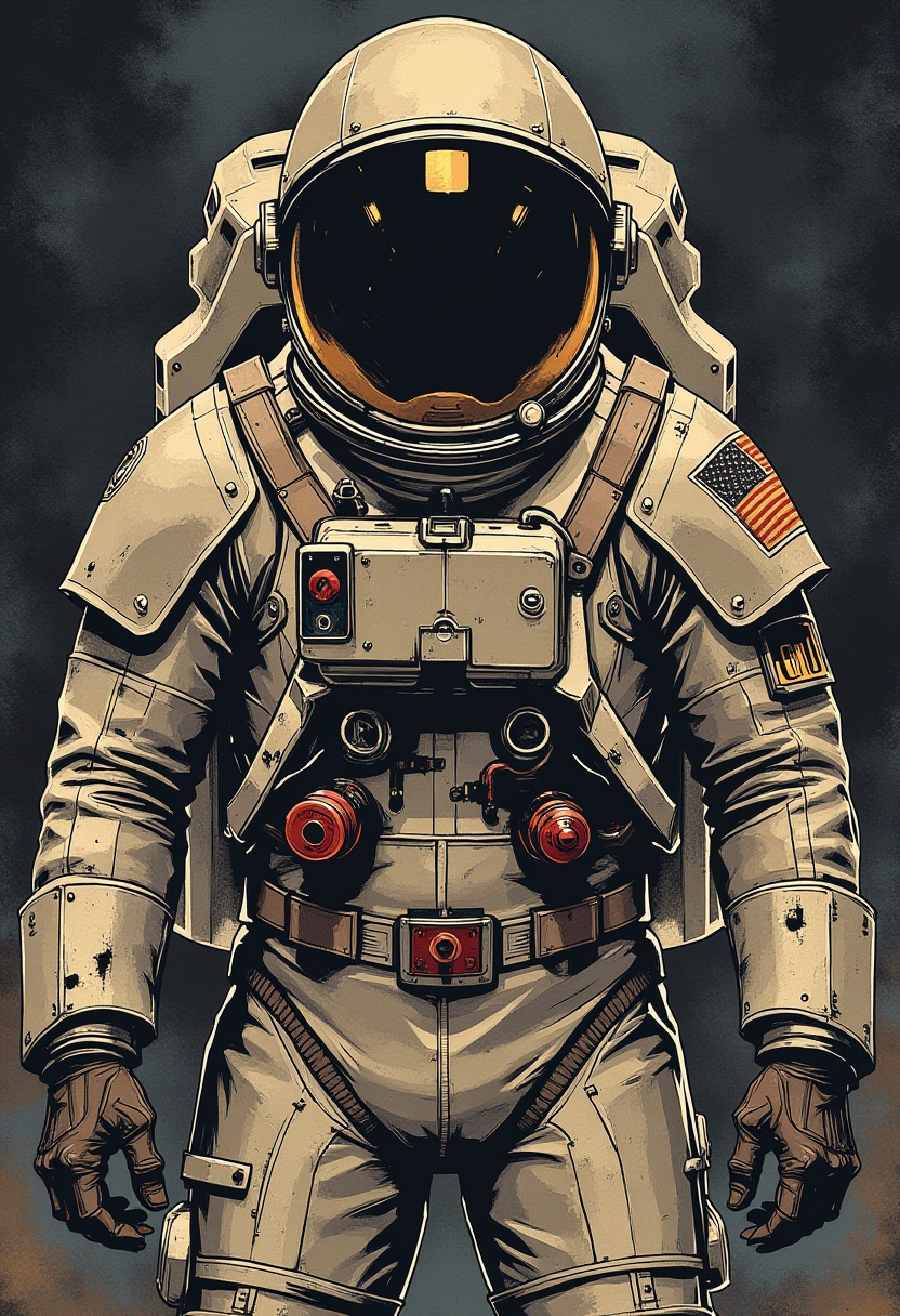 d4rkc0mic . d4rkc0mic . a spaceman on Tensor.Art