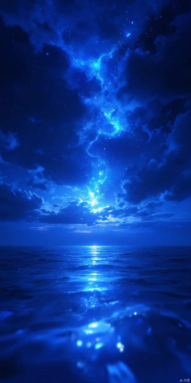 XLDMHF
the night sky is filled with white stars and a dark blue sky. The stars are reflected in the water

creating a striking contrast. The water is a vibrant blue

with a reflection of the sky and clouds. The sky is a deep black

and the stars are a mix of white and blue

adding a pop of color to the scene.

