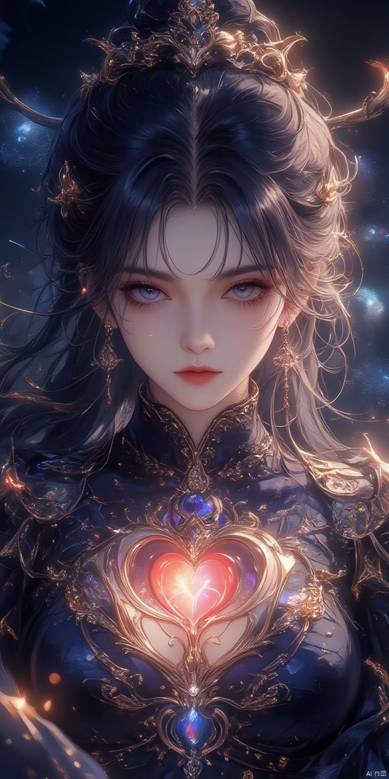 ,SJSC
Digital art,Official art,8k wallpaper,super detailed,beautiful and beautiful,masterpiece,best quality,(fractal art:1.3),lines,illustration,1 girl,very detailed,bright colors,romanticism,dark background,