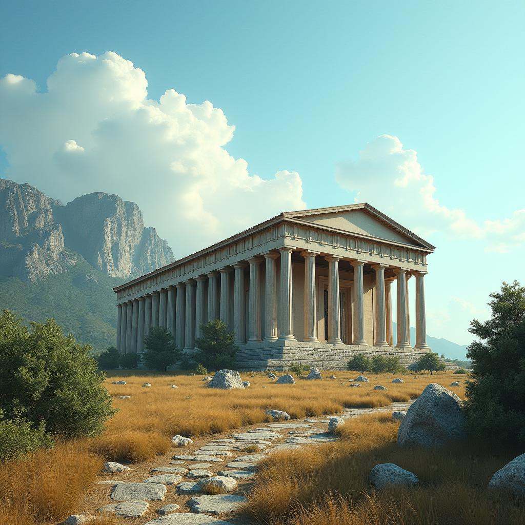 Classicism Art,  in Greek Mythology style,  sharp detailed cinematic image on Tensor.Art