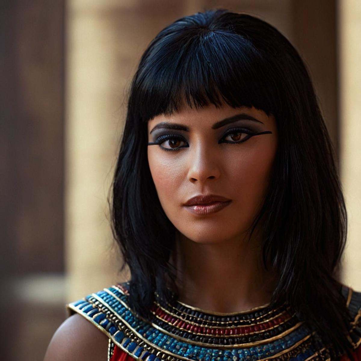 cinematic film still of 0 realism perfect Unreal Engine style Chiaroscuro Lighting Style Long time ago In ancient Egypt,...