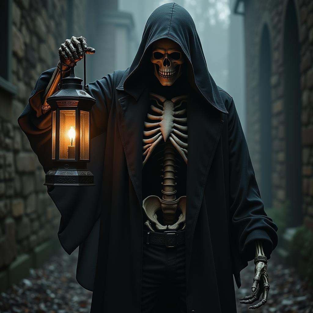 Gothic style,  In dark art movement style,  Macabre painting on Tensor.Art