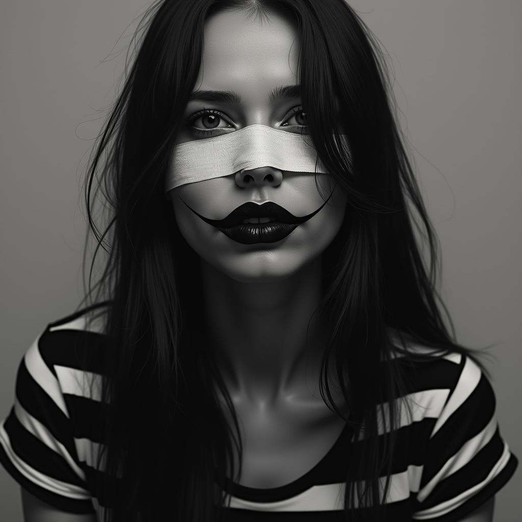 Conceptual Art of In dark art movement style,  Macabre painting,  sharp detailed cinematic art style on Tensor.Art