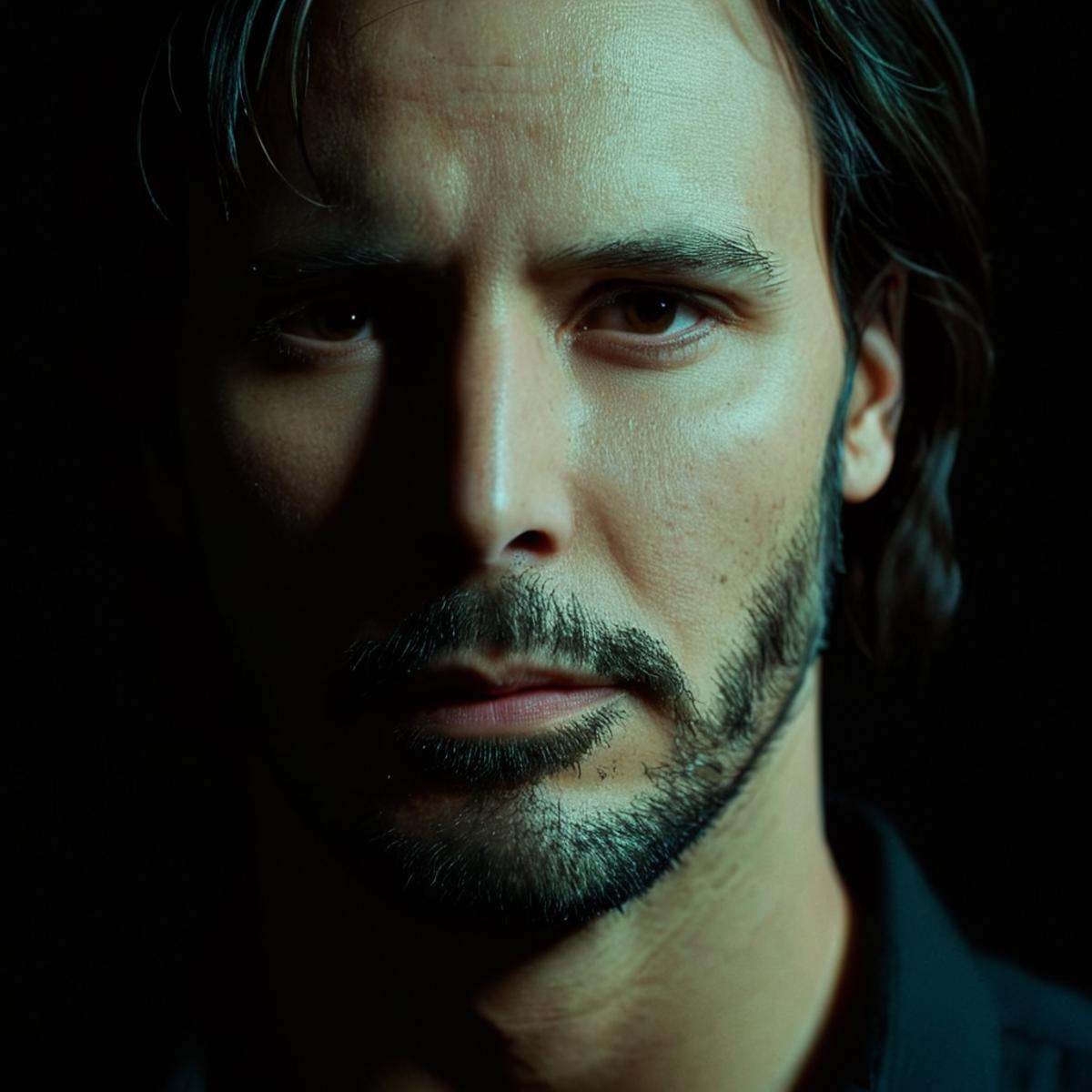 cinematic film still of 1 realism perfect Chiaroscuro Lighting Style In Rembrandt Lighting style In Rembrandt Lighting sty...