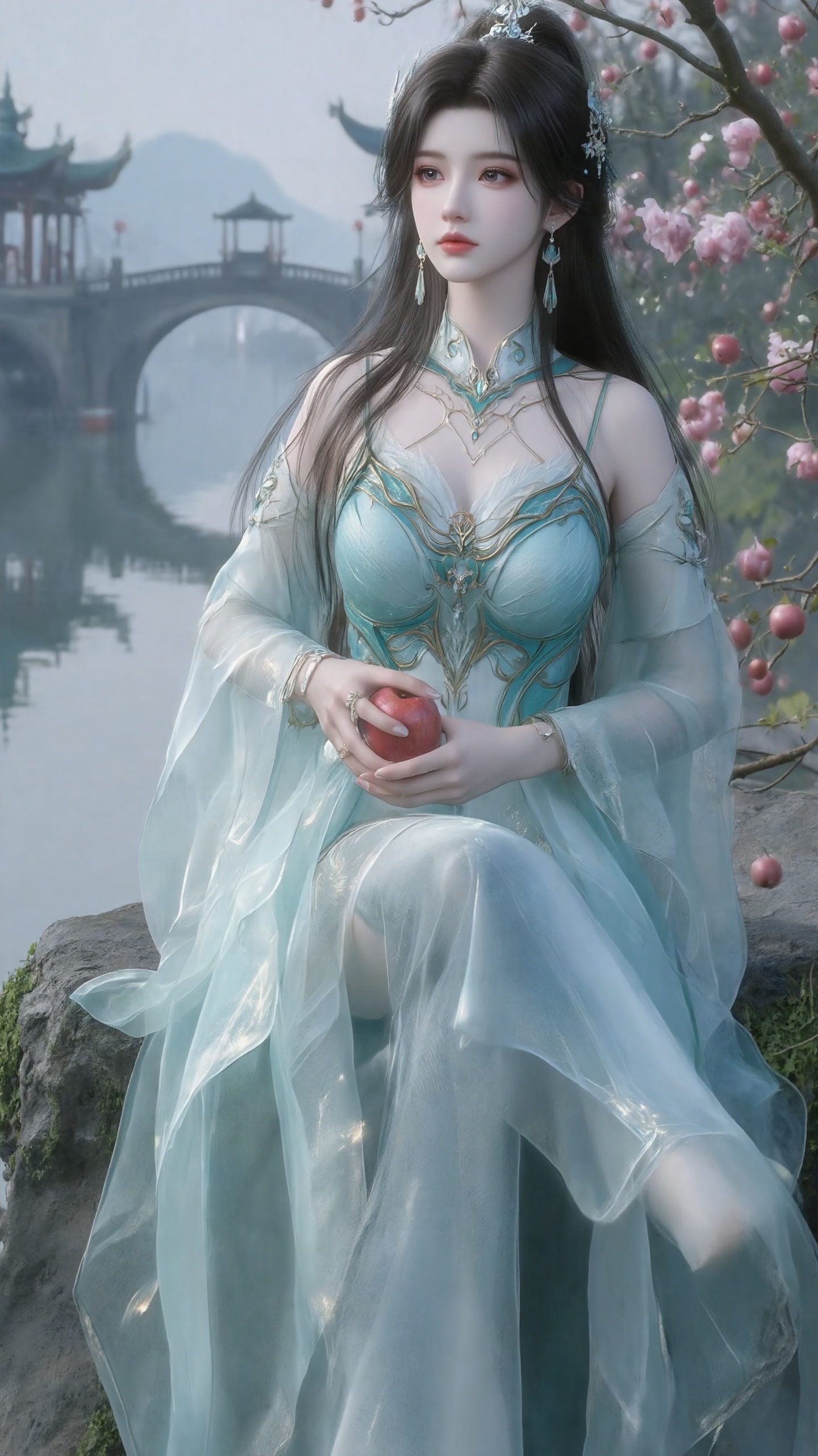 Light and shadow,  Tyndall effect,  upper body effect by 惜舞 on Tensor.Art