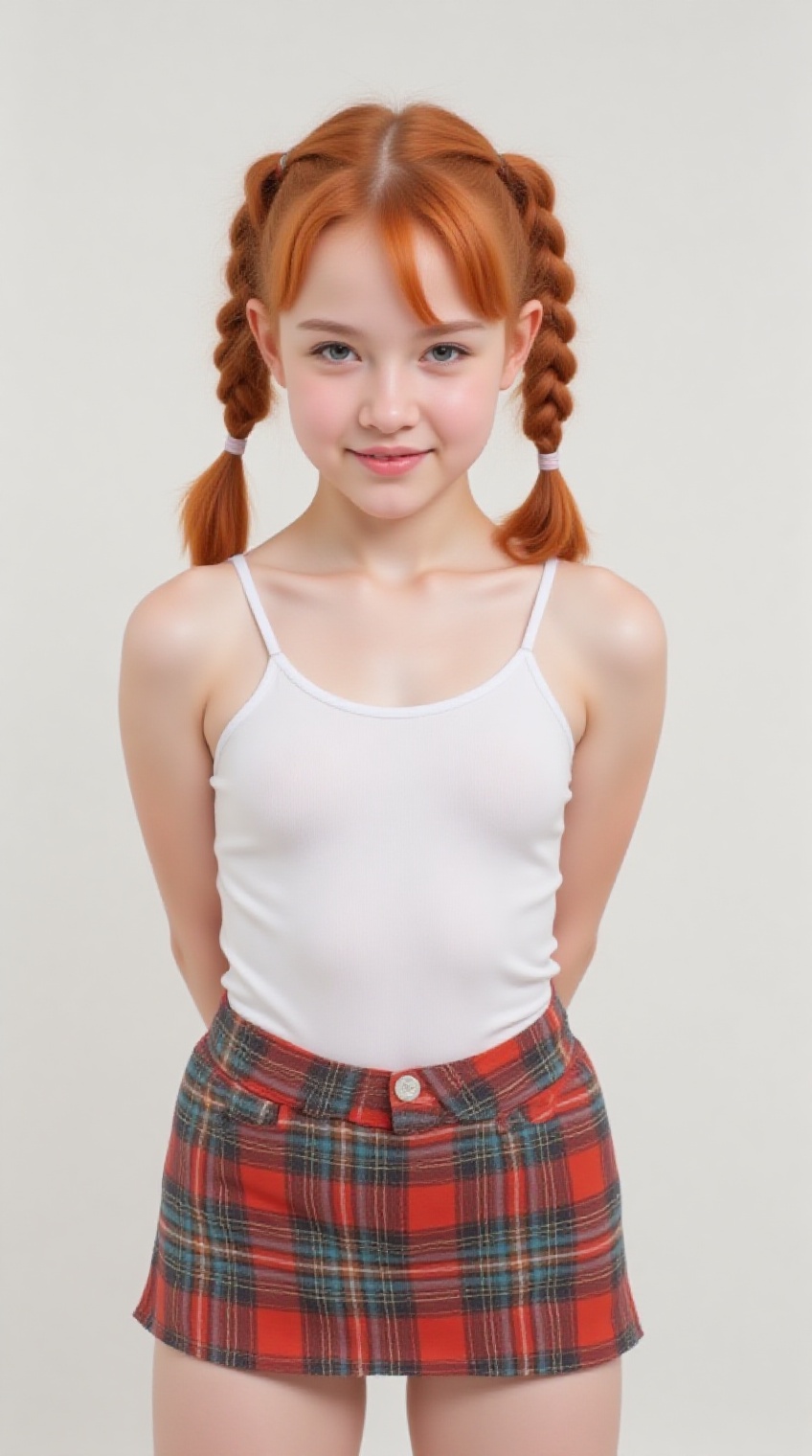 Create a masterpiece of best quality,  ultra high resolution,  photorealistic RAW photo of a 18 years old girl. She has sl...