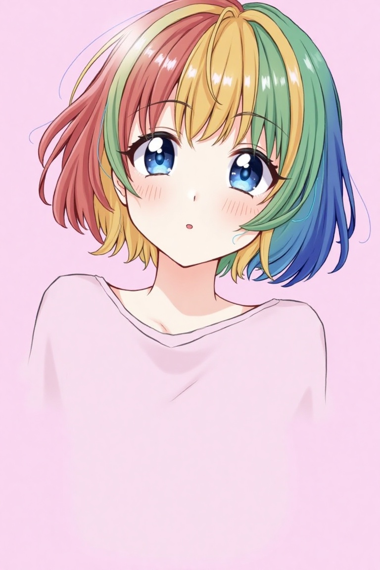 1girl,  solo,  short hair on Tensor.Art