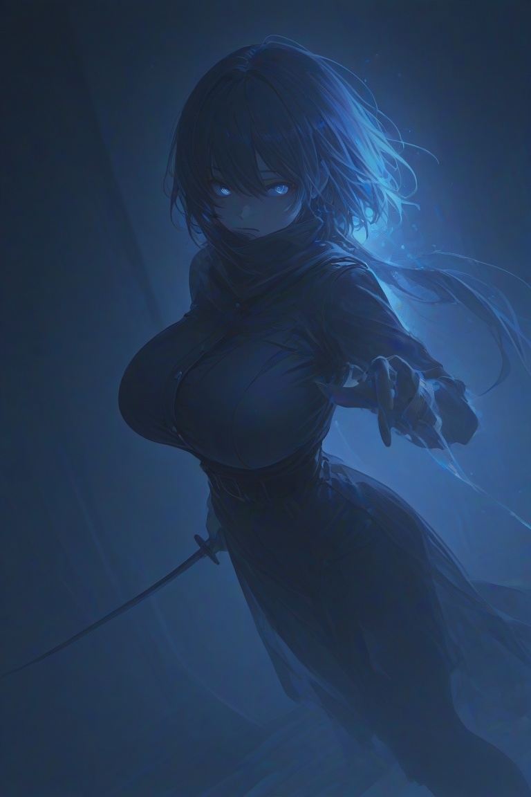 blue light,  masterpiece,  best quality on Tensor.Art