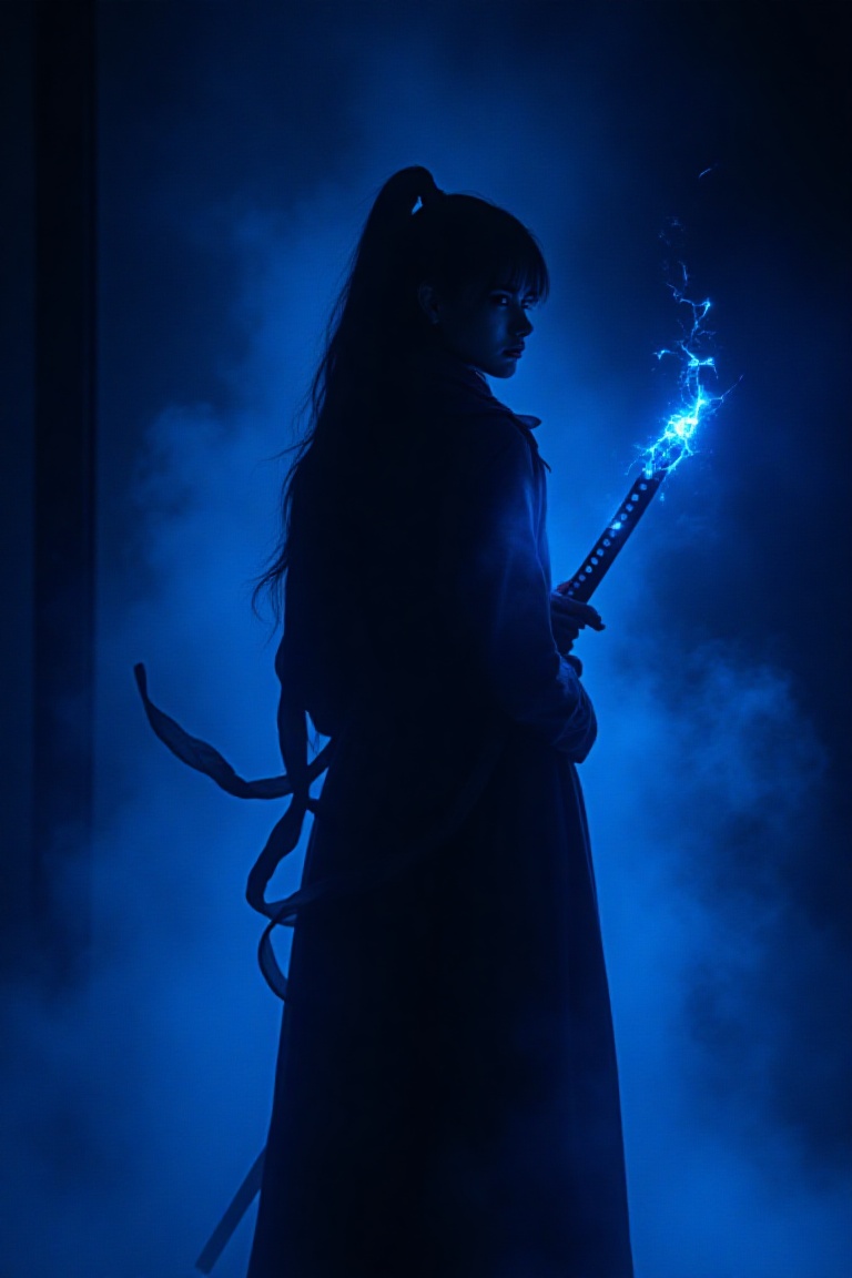 blue light,  masterpiece,  best quality on Tensor.Art