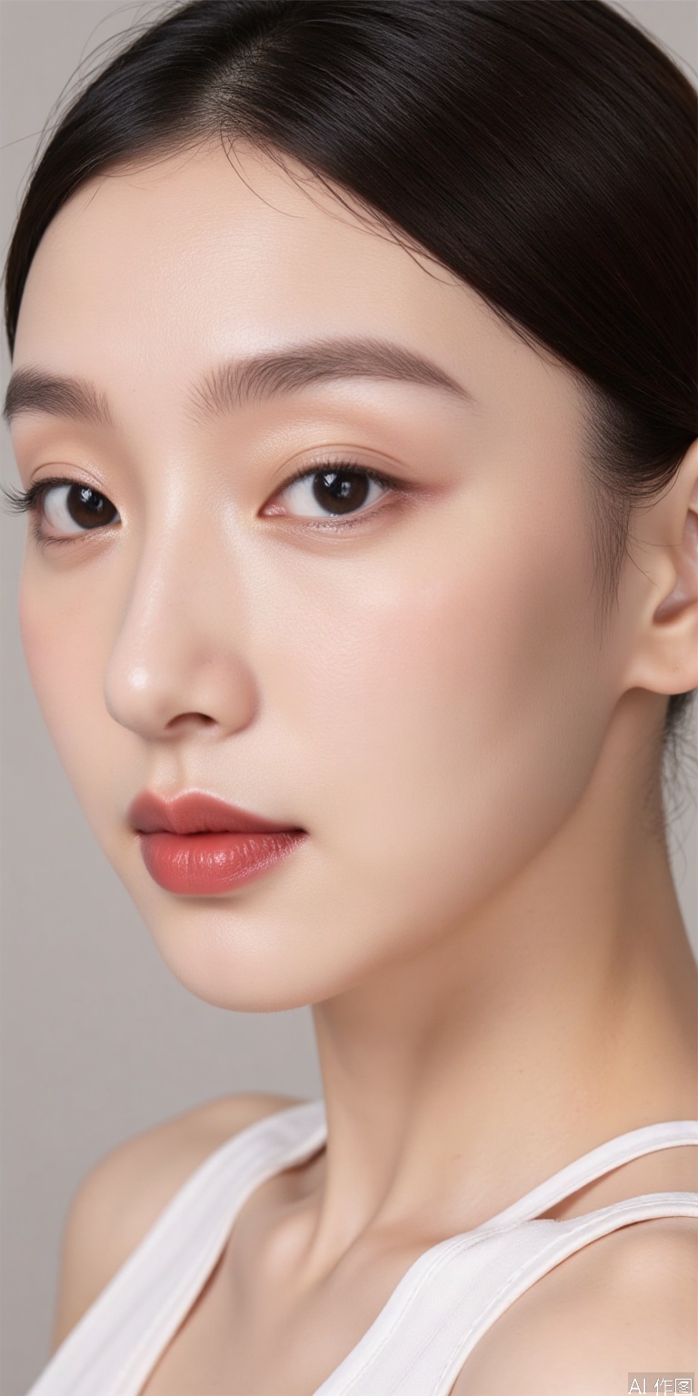 real photo,Portrait of an Asian beauty, super clear skin details, skin02