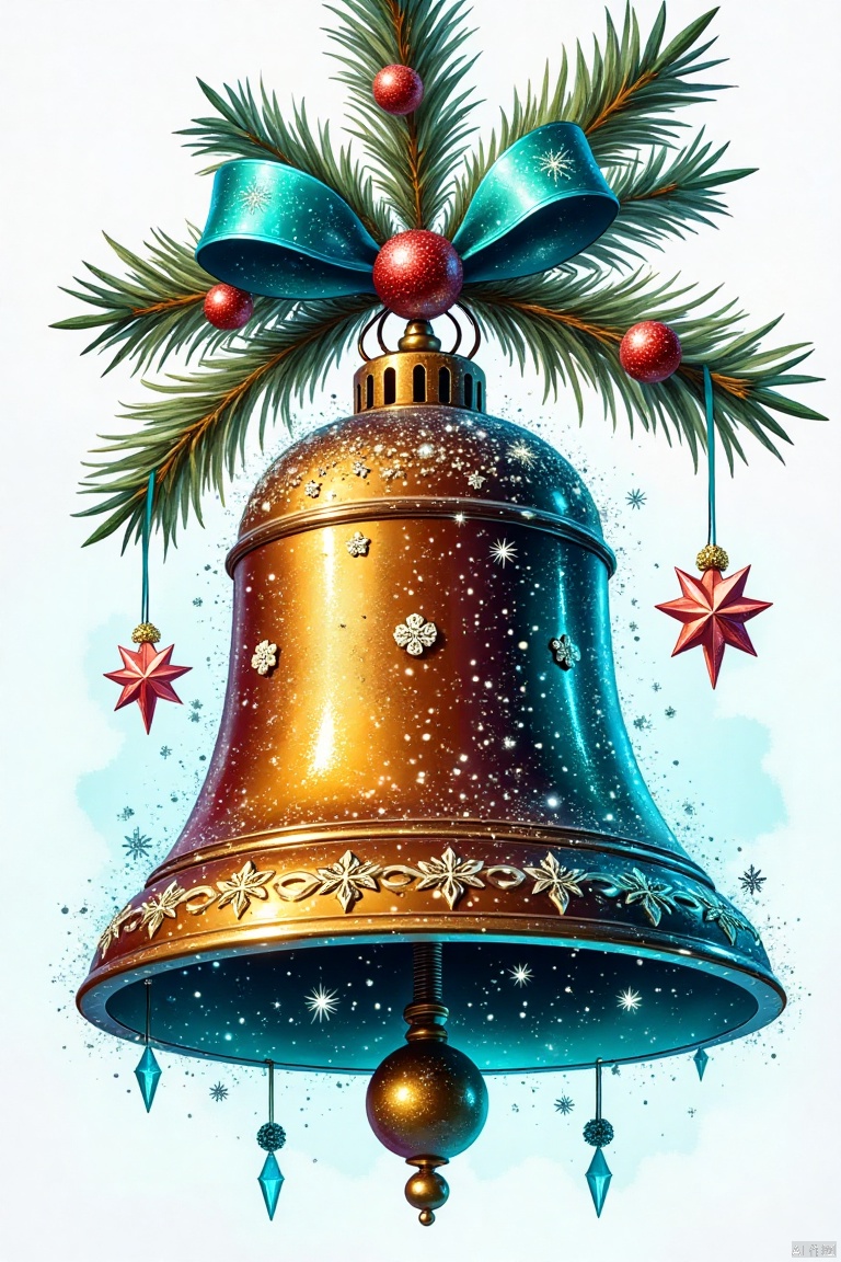 ChildGraffitiPainting,(best quality,4k,8k,highres,masterpiece:1.2),ultra-detailed,(realistic,photorealistic,photo-realistic:1.37),32k,Christmas bell,Christmas atmosphere,vibrant colors,rainbow colors,candy colors,white background,close-up,extremely detailed,high resolution,shiny surface,reflective,ornate design,sparkling,glittering,decorative elements,delicate craftsmanship,festive,joyful,celebratory,cheerful,playful,whimsical,traditional,modern,artistic,beautifully crafted,elaborate detailing,rich textures,highlights and shadows,soft lighting,HD,studio lighting,sharp focus,physically-based rendering,extreme detail description,professional,vivid colors,bokeh,