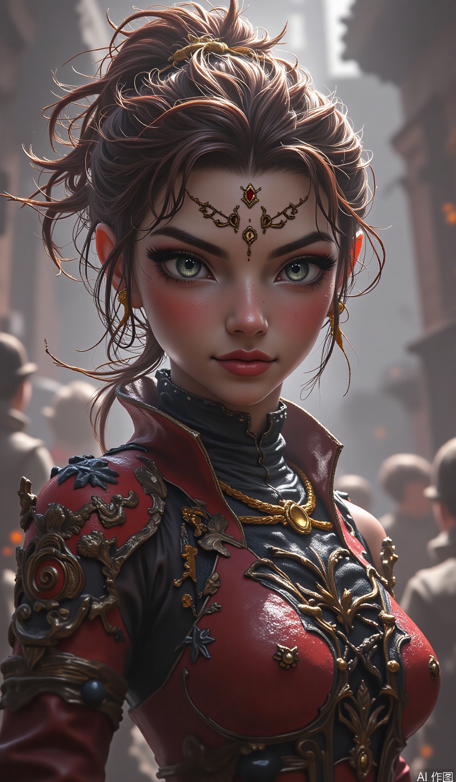 CG comic style